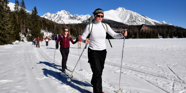 Cross Country Skiing Strbske Pleso Slovakia