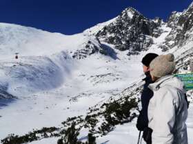 1 family winter walking skalnate pleso