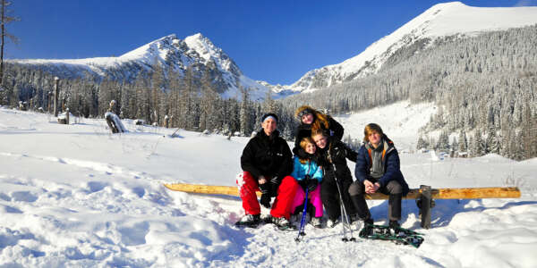Snowshoeing Winter Walk High Tatras Family Day Trip