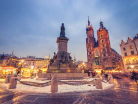 Krakow Winter Poland