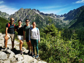 Walking tour high tatras