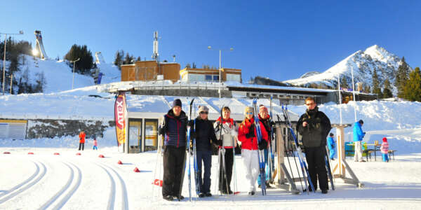 Skiing Strbske Pleso High Tatras